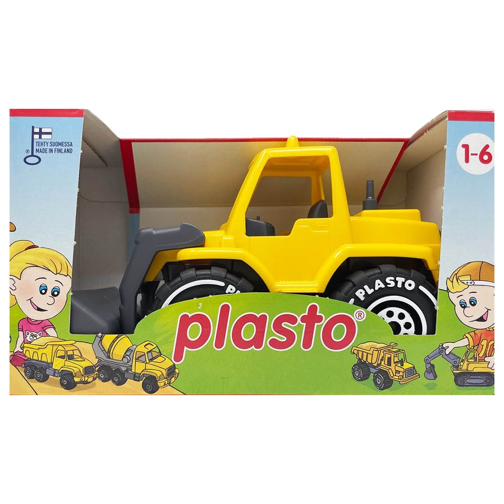 Plasto - Front Loader - 23 cm - Yellow