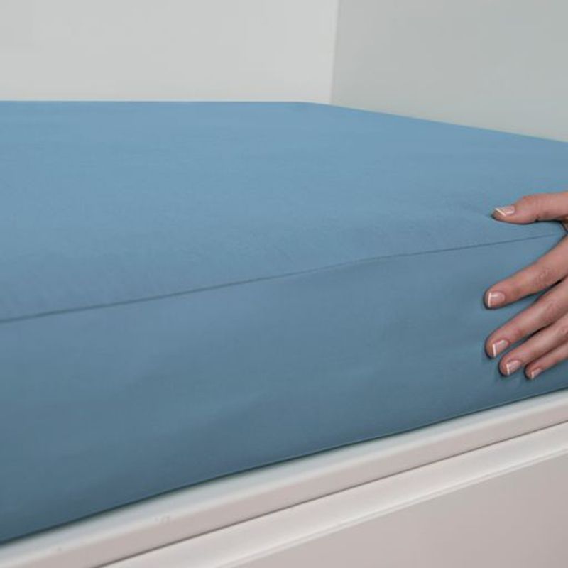 Bsensible - Crib Sheet & Mattress Protector - 60x120cm - Blue