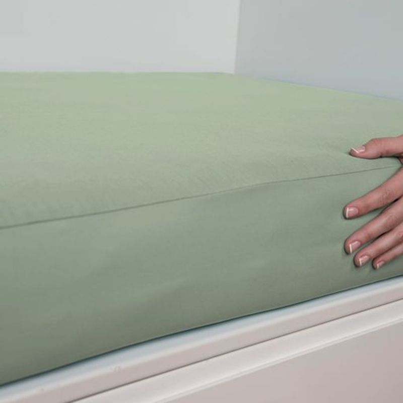 Bsensible - Crib Sheet & Mattress Protector - 60x120cm - Green