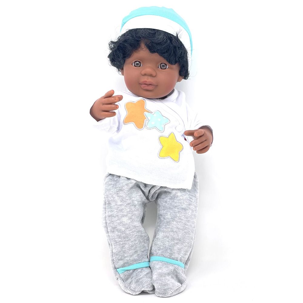 Miniland Baby - Pyjamas For Doll - 40cm - Grey