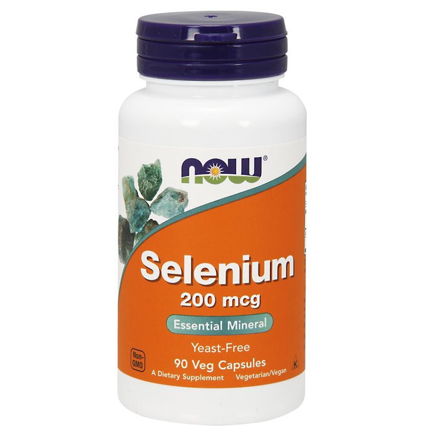 NOW - Selenium 200 mcg 90 Veg Capsules