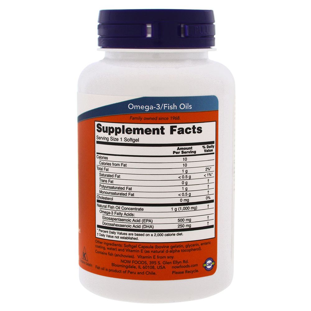 NOW - Ultra Omega-3 500 EPA/250 DHA 90 Softgels