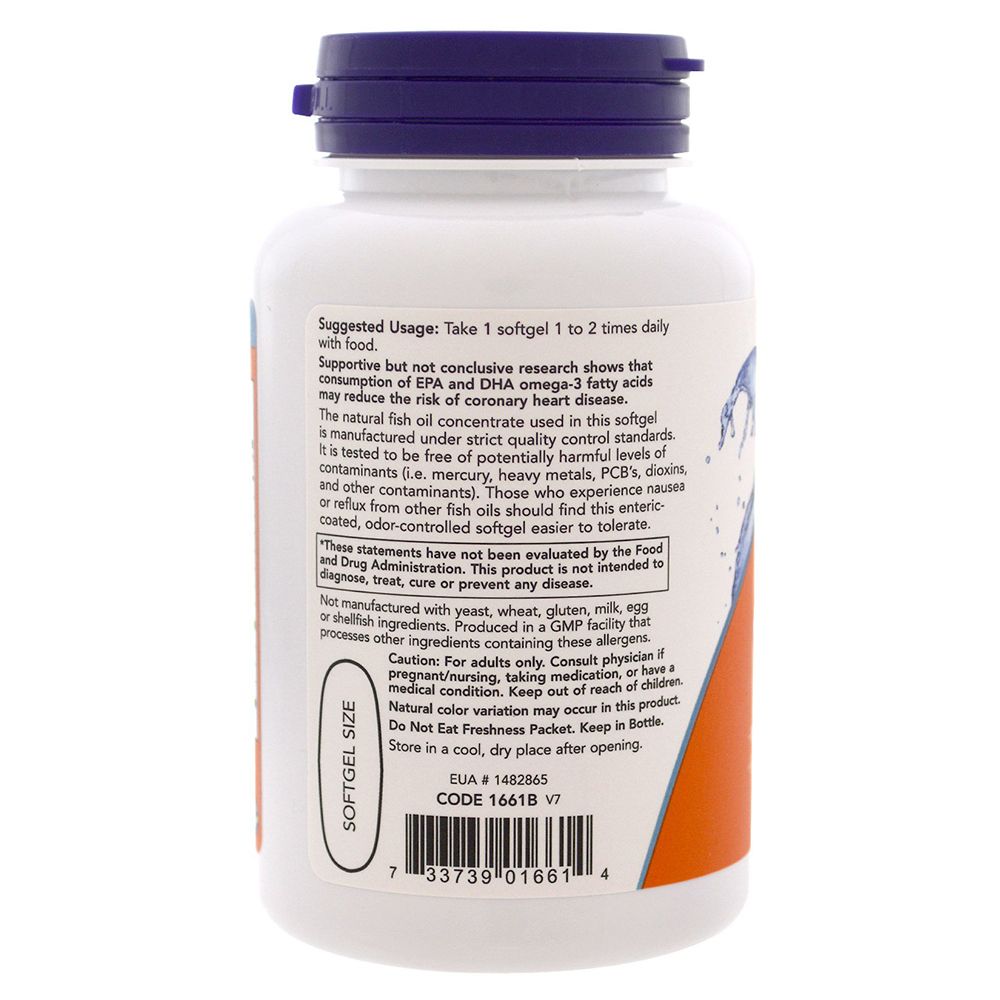 NOW - Ultra Omega-3 500 EPA/250 DHA 90 Softgels