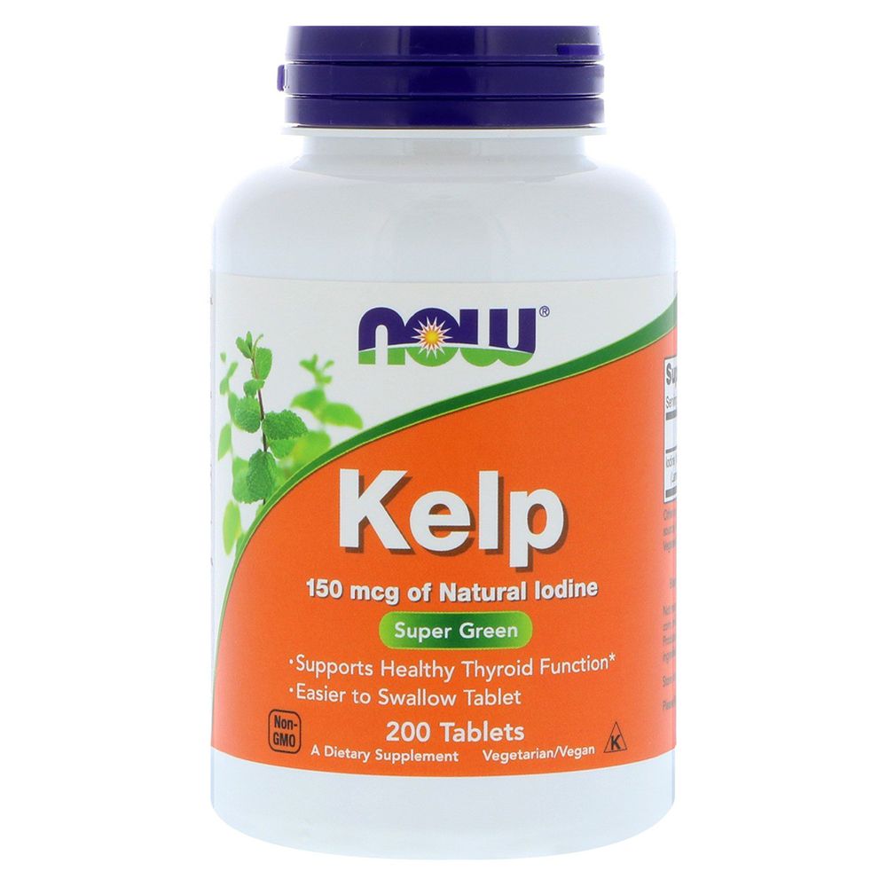 NOW - Kelp 150 mcg 200 Tablets