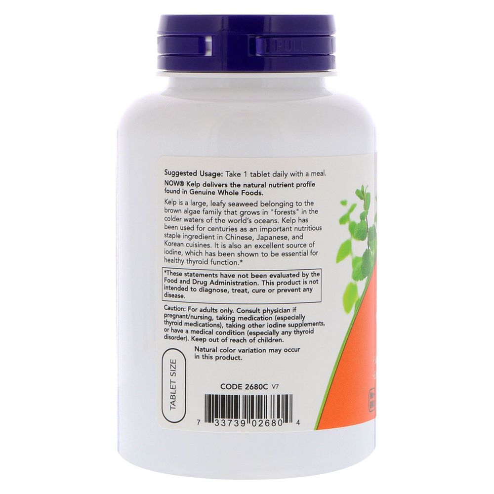 NOW - Kelp 150 mcg 200 Tablets