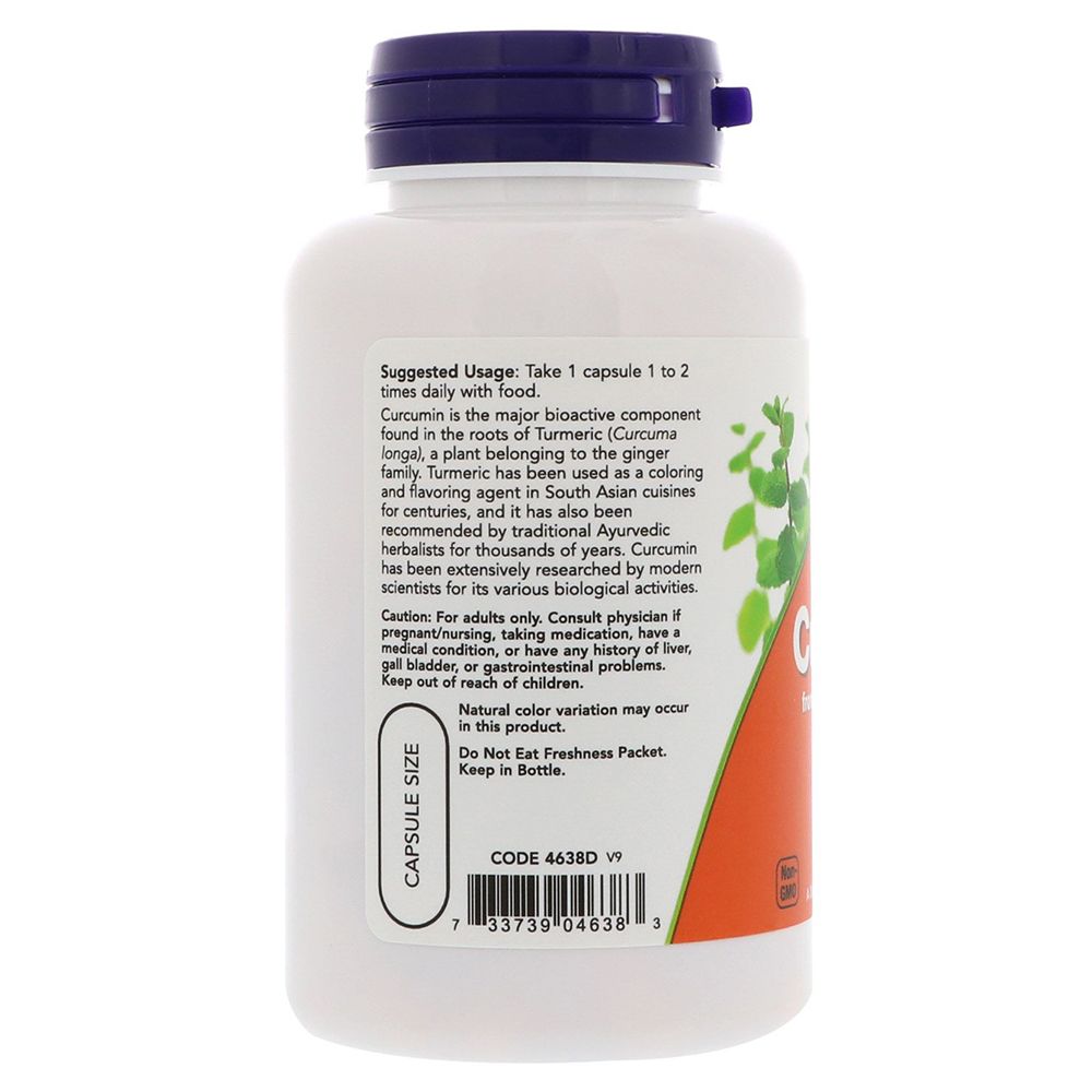 NOW - Curcumin 665 mg 60 Veg Capsules