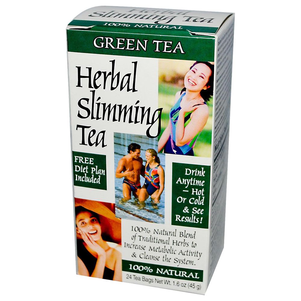 21st Century Herbal Slimming Green Tea 24 Bags