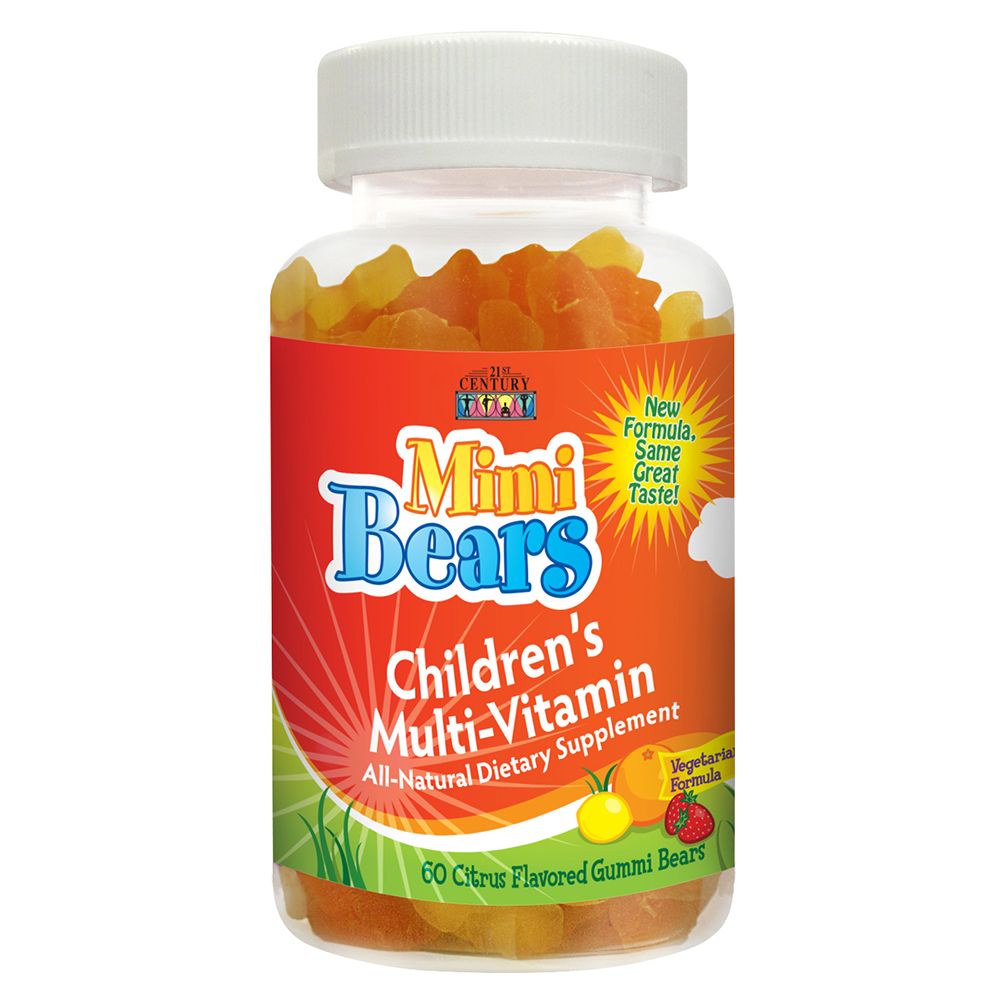 21st Century - Mimi Bears Chew 60 Count