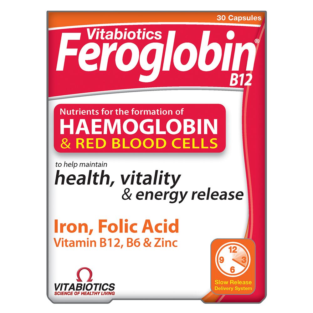 Vitabiotics - Feroglobin B12 30 Capsule