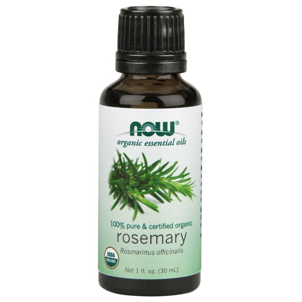 Now Foods - Essential Oils - Organic Rosemary Oil - 30ml