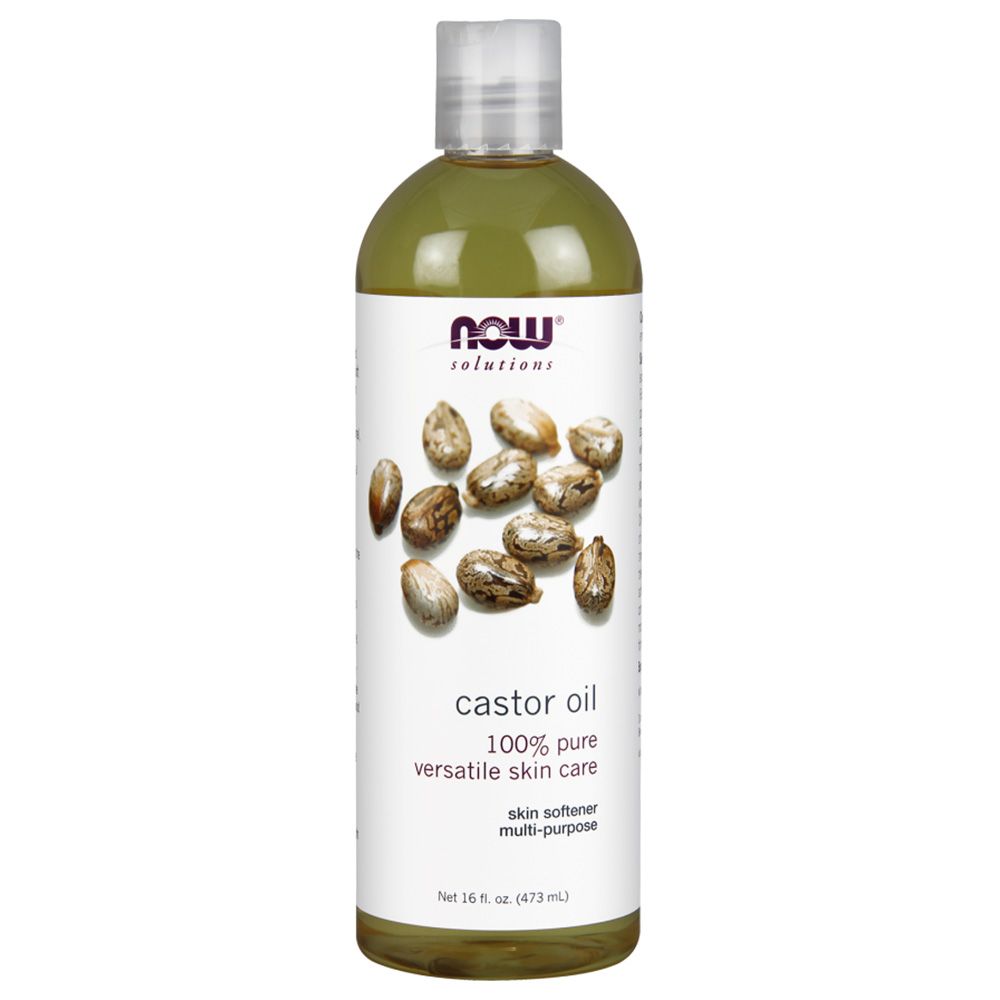 NOW Solutions Castor Oil 473ml 100% pure