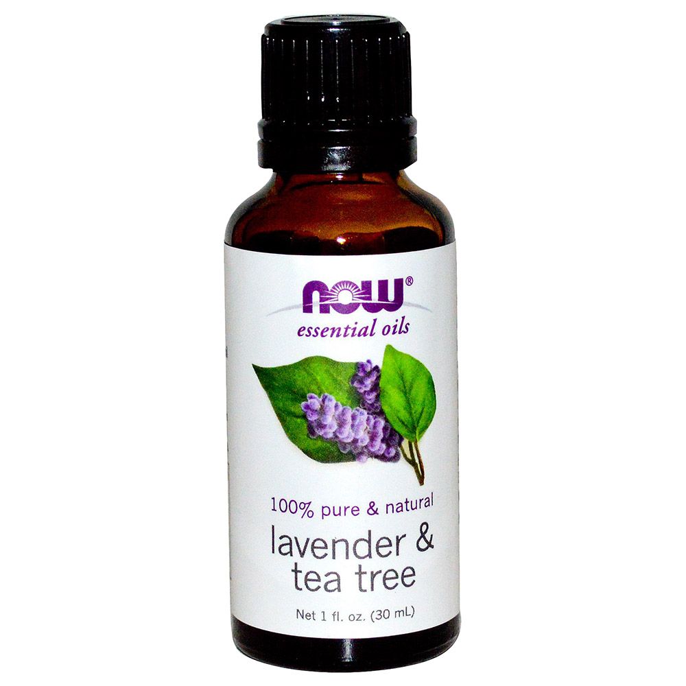 NOW Solutions Lavender & Tea Tree Oil Blend 30ml 100% pure