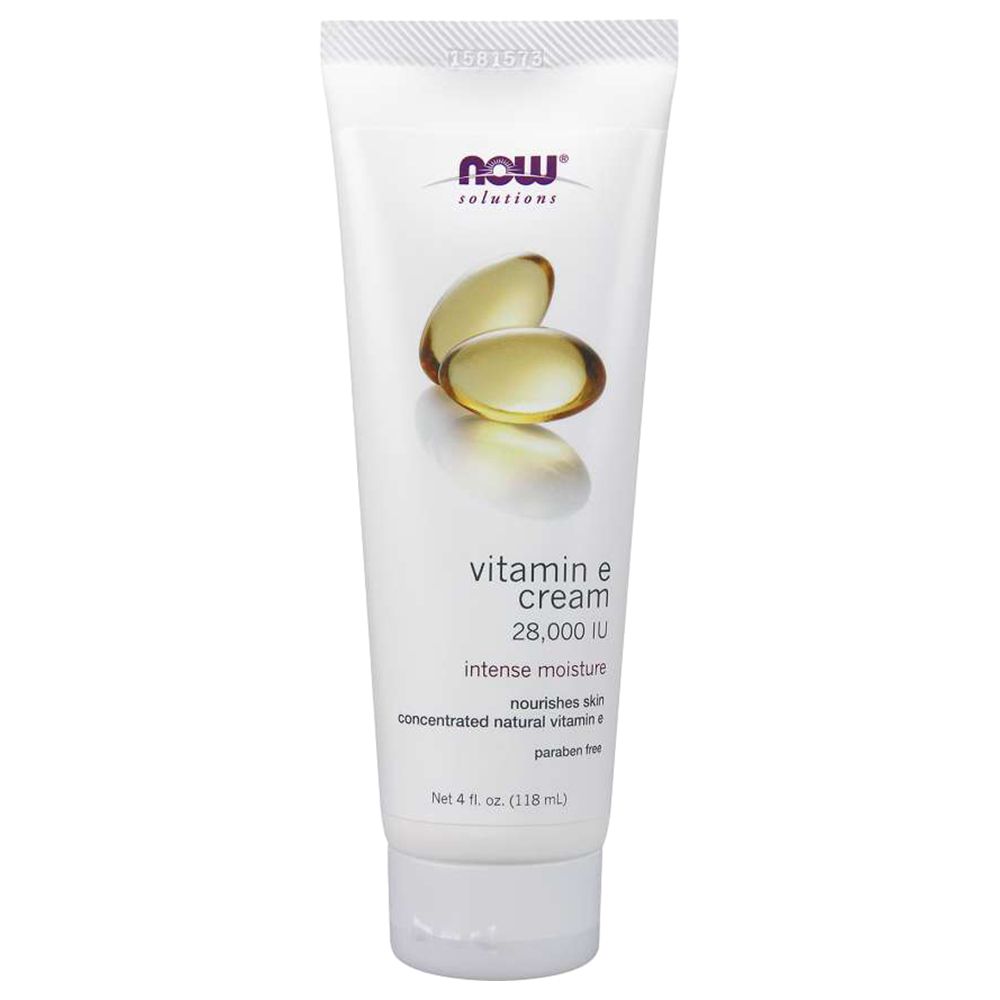 NOW Solutions Vitamin E Cream 28000 IU 118ml