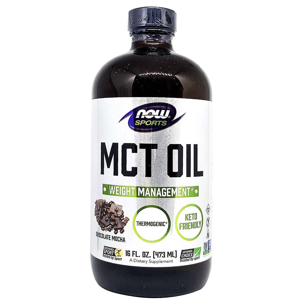 Now Foods - Sports Mct Oil Chocolate Mocha 16 Fl. Oz.