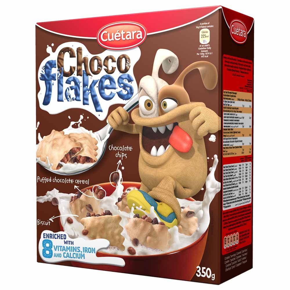 Cuetara - Choco Flakes With Iron And Calcium 350g