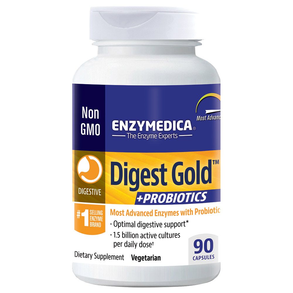 Enzymedica - Digest Gold + Probiotics 90 Capsules