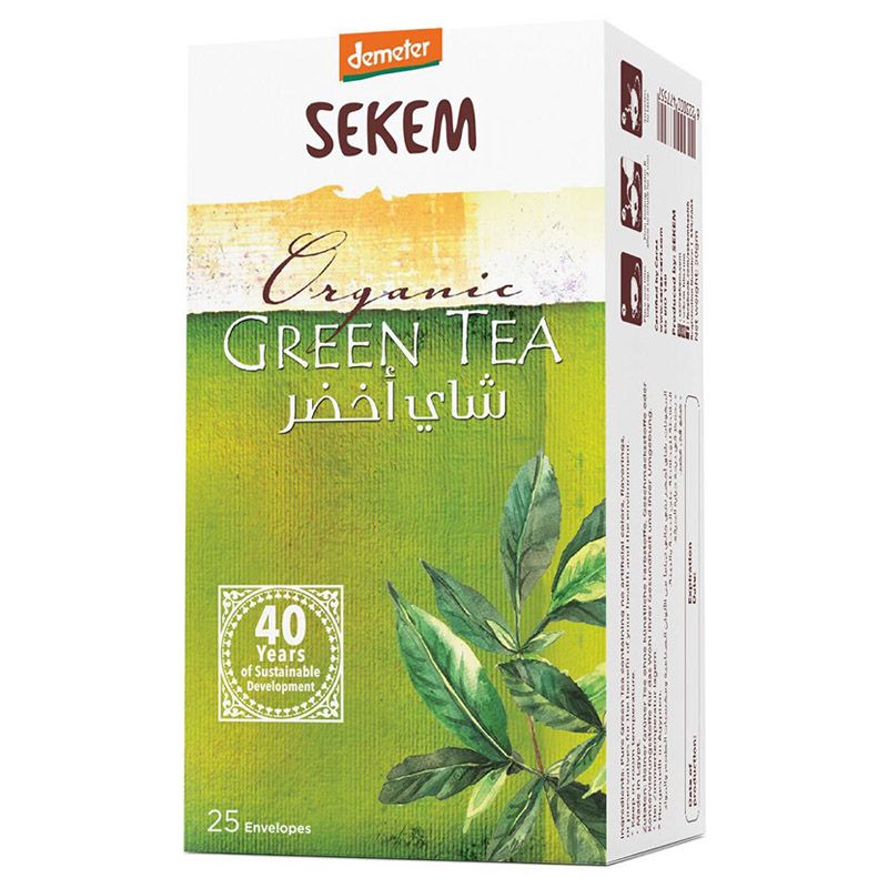 Sekem Organic Green Tea 25 Envelopes