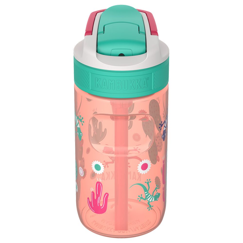 Kambukka - Lagoon Water Bottle W/ Lid 400 ML - Cactus Gekko