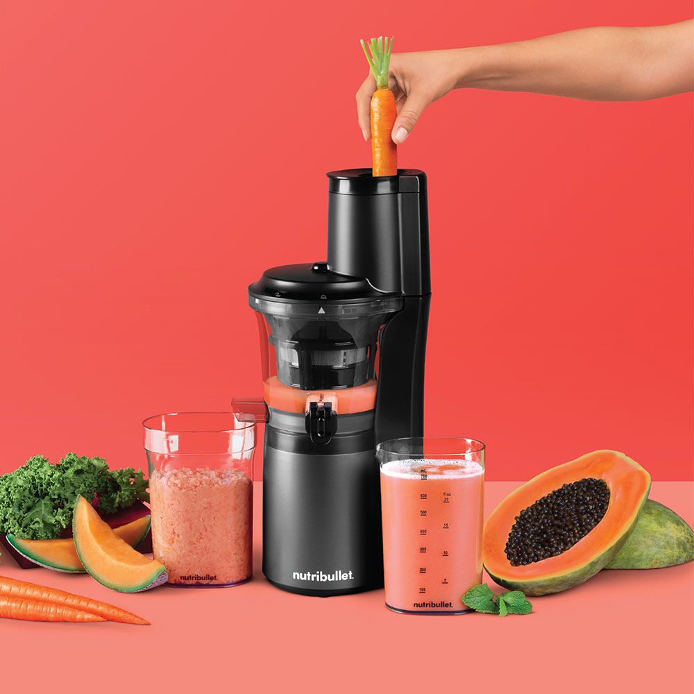 Nutribullet - Slow Juicer 150W - Charcoal Black