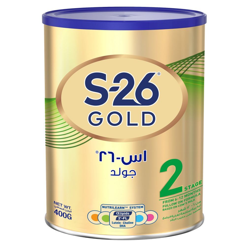 S26 - GOLD Stage 2, 6-12M Formula for Babies 400g