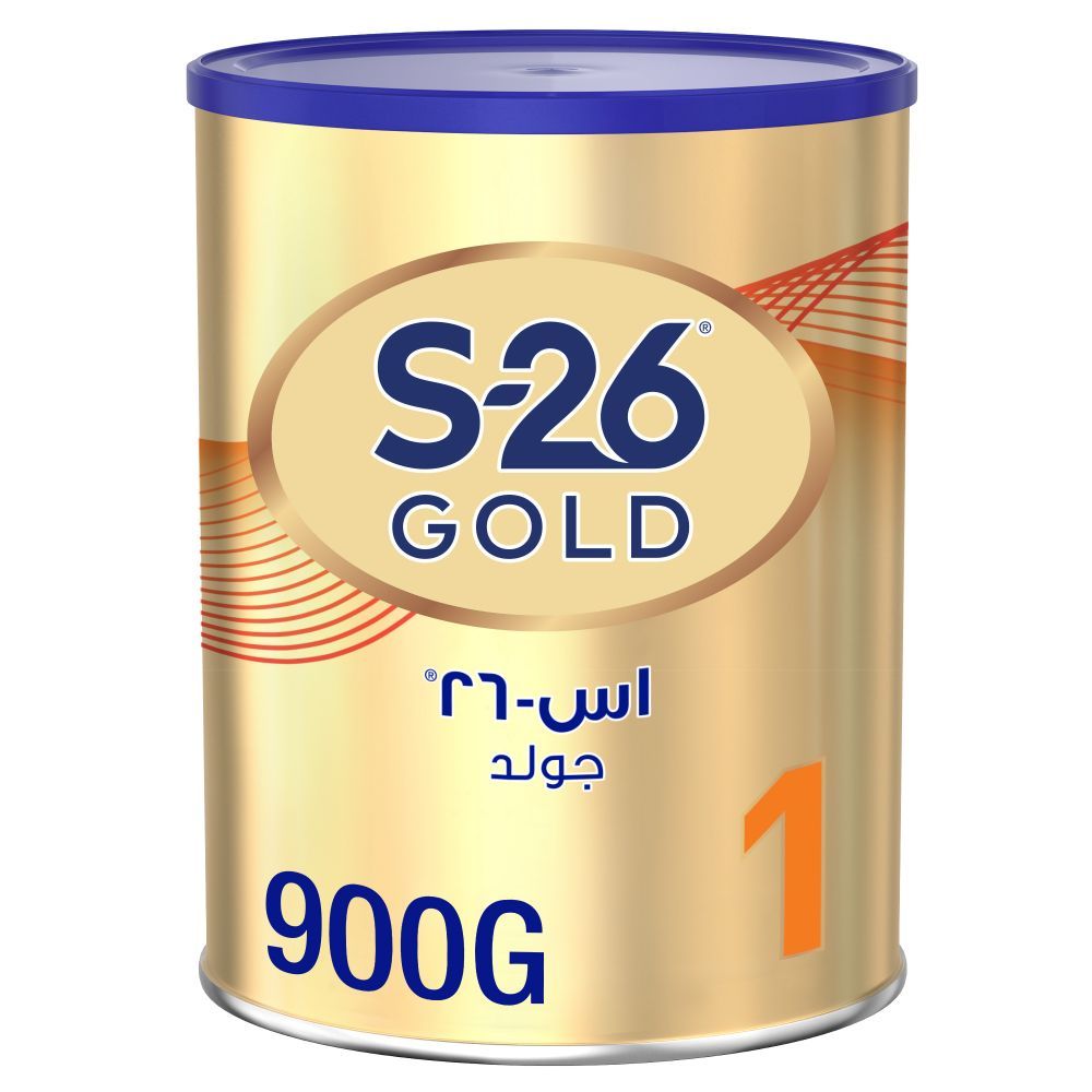 S26 - GOLD Stage 1, 0-6M Starter Infant Formula for Babies - 900g