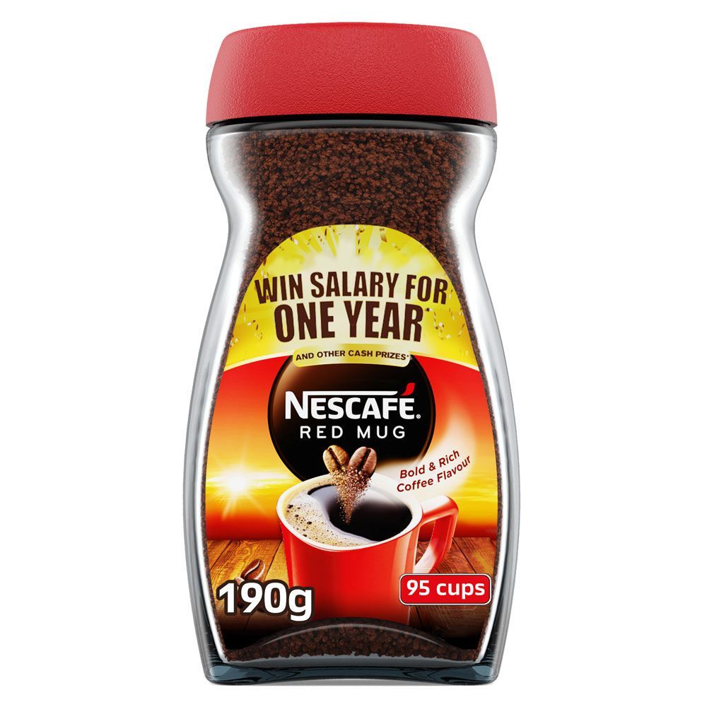 NESCAFÉ RED MUG Instant Coffee 190g Jar