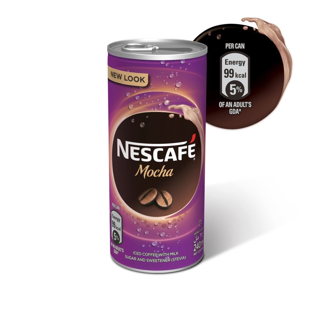 Nescafe - Ready To Drink Mocha Chilled Coffee 240ml - Pack of 6