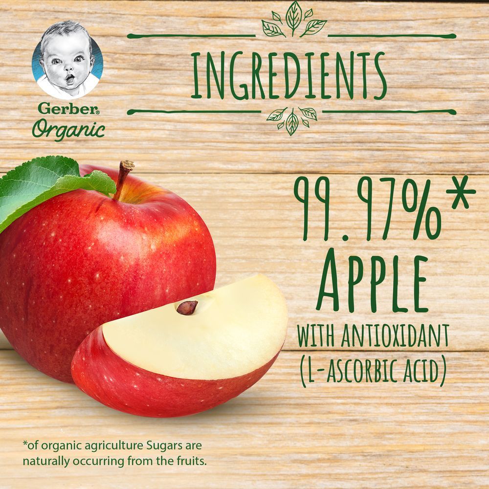 Gerber - Organic Apple 90g