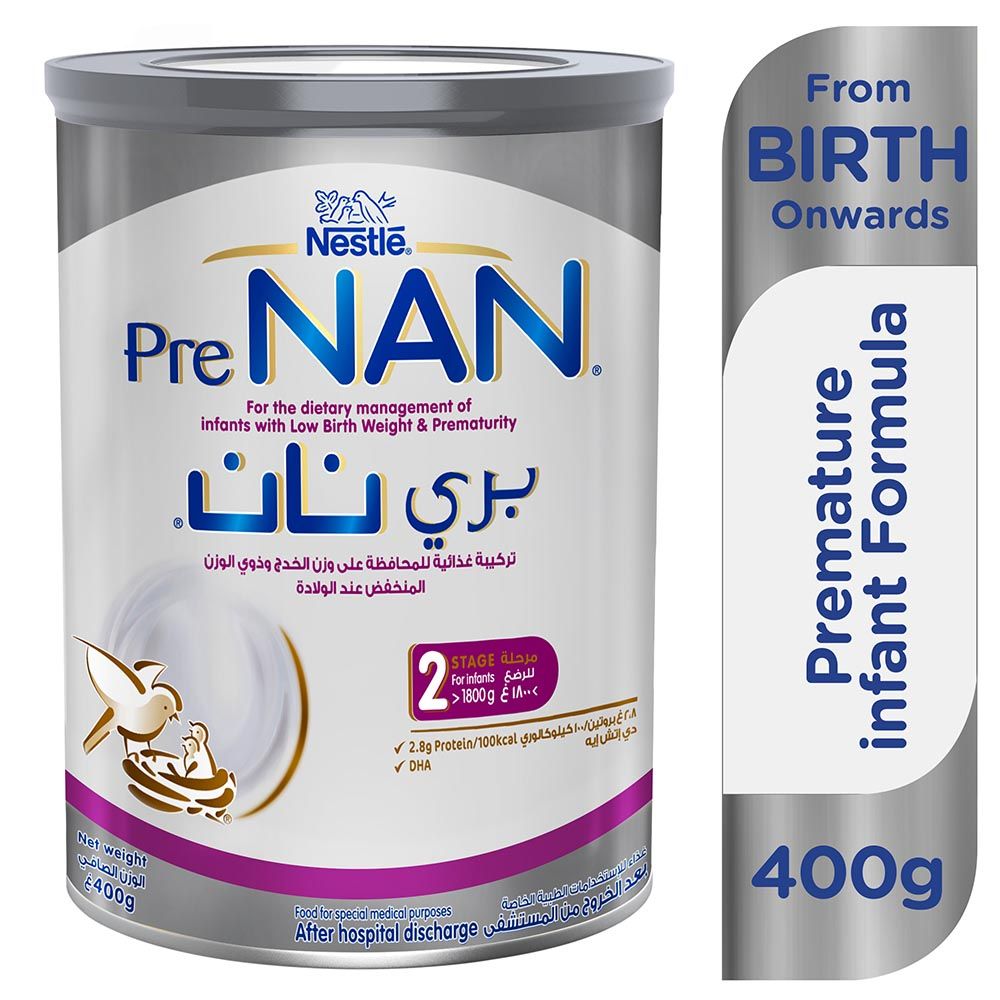 NAN - PreNAN Stage 2 Milk Formula - 400g