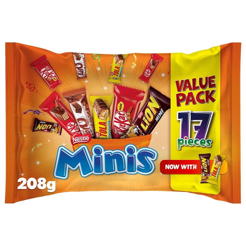 Nestle - Mini Mix Chocolate 208g - 17pcs