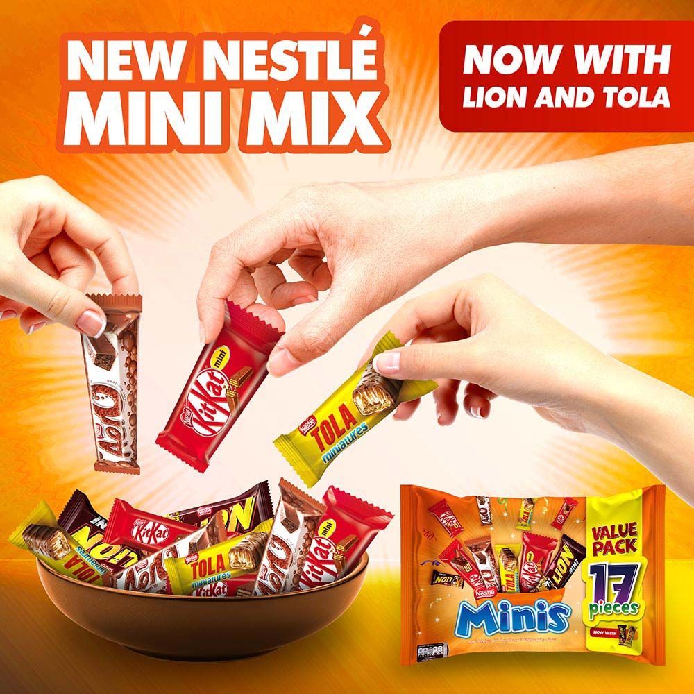 Nestle - Mini Mix Chocolate 208g - 17pcs