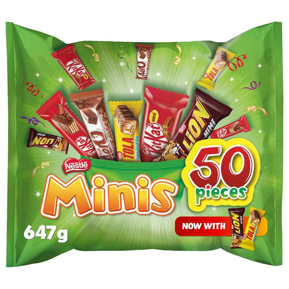 Nestle - Mini Mix Chocolate 647g - 50pcs