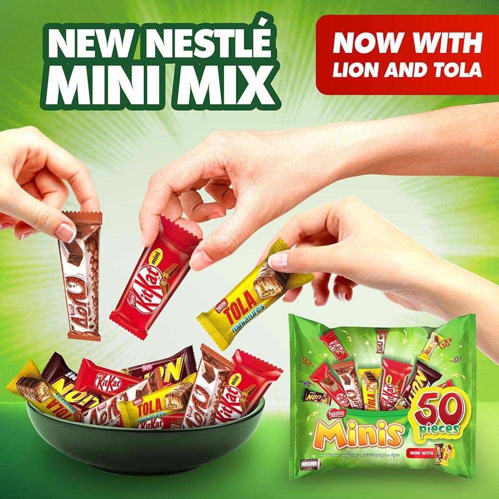 Nestle - Mini Mix Chocolate 647g - 50pcs