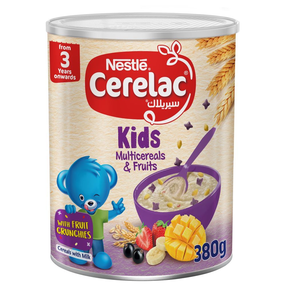 Cerelac - Nestle Kids Multicereals & Fruits - 380g