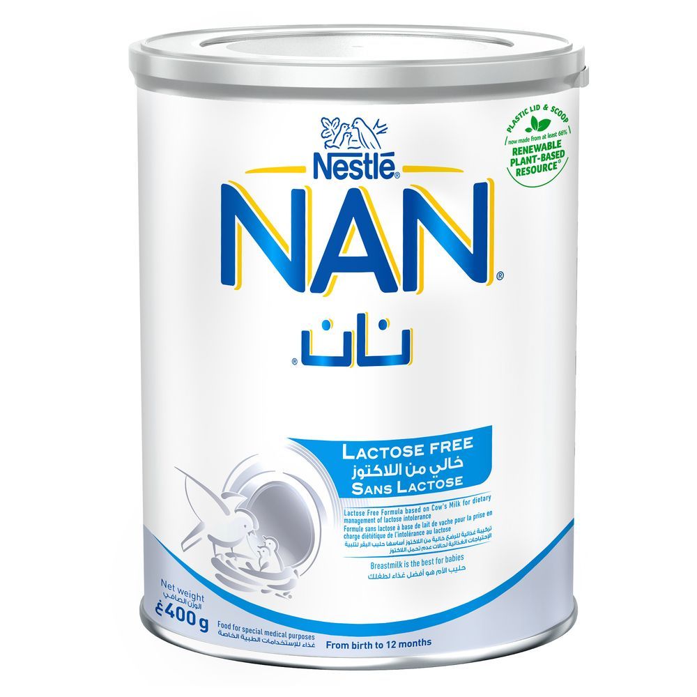 Nan - Nestle Lactose Free Milk Powder 400g