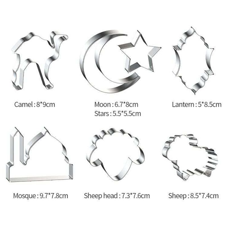 HilalFul - Cookie Cutter 7Pcs