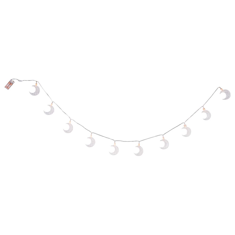 HilalFul - Premium Acrylic Ramadan Light String - Crescent Design