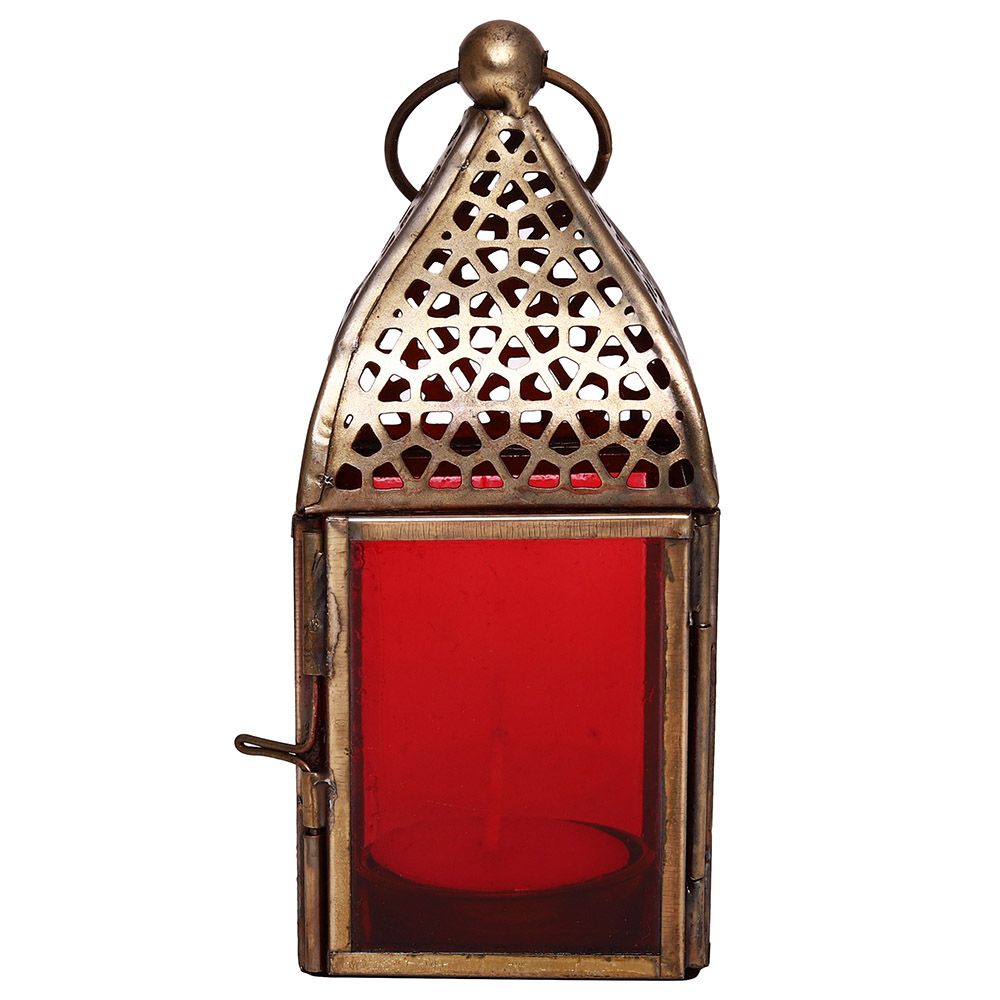 HilalFul - Authentic Handmade Lantern - S - Red