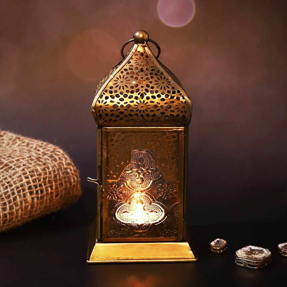 HilalFul - Authentic Handmade Lantern - M - Clear