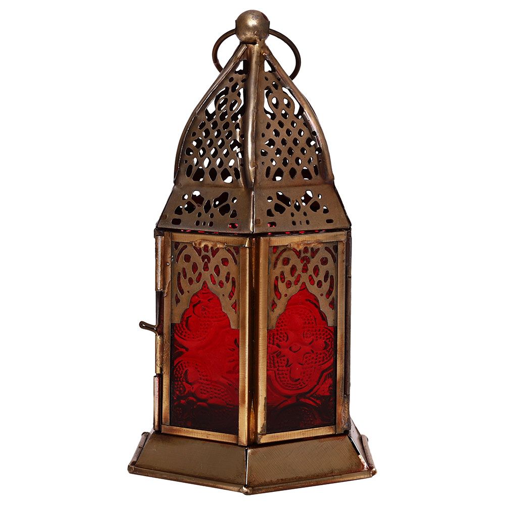 HilalFul - Authentic Handmade Lantern - Red