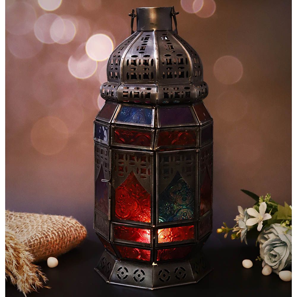 HilalFul - Authentic Handmade Moroccan Lantern - L