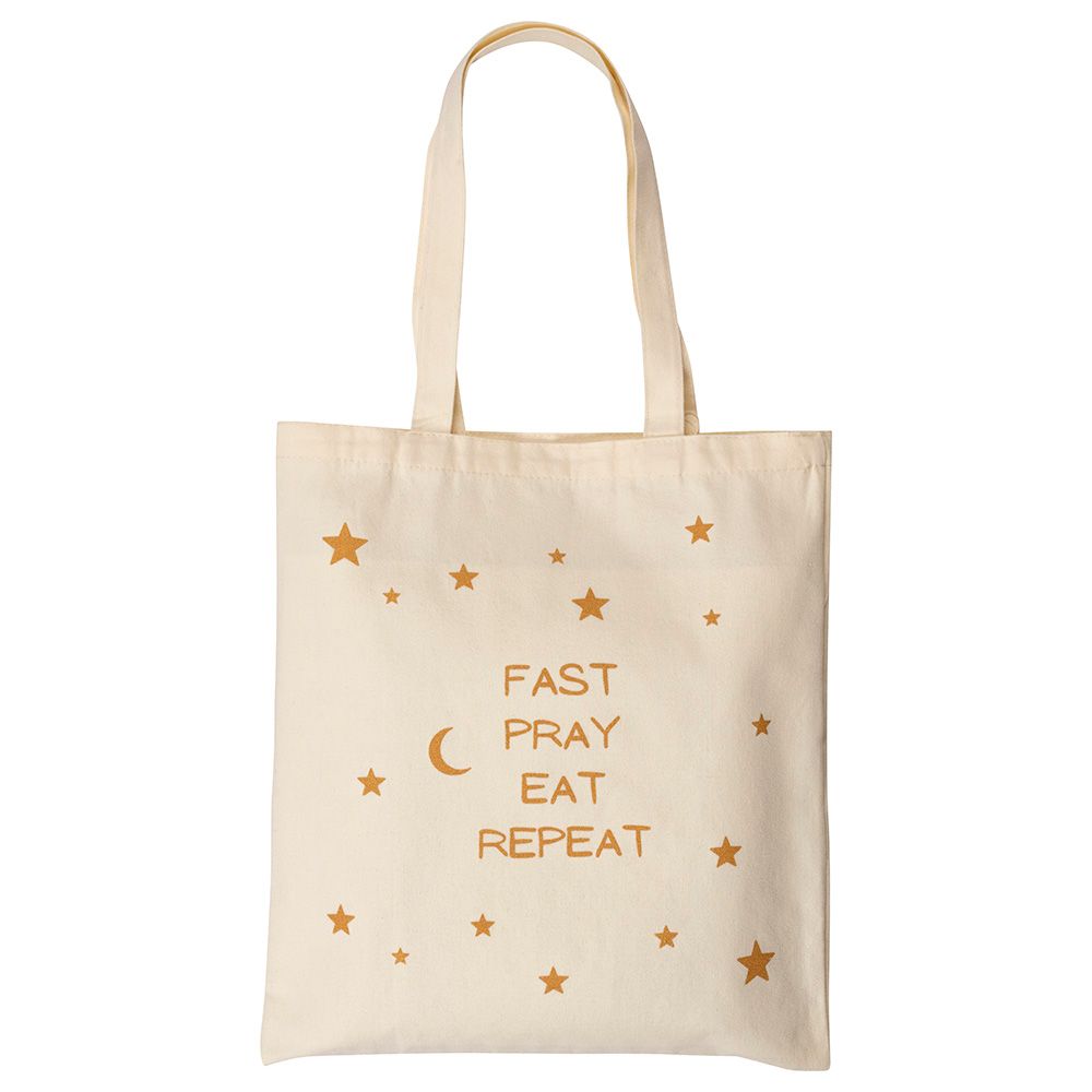 HilalFul - Fast, Pray, Eat, Repeat Tote Bag