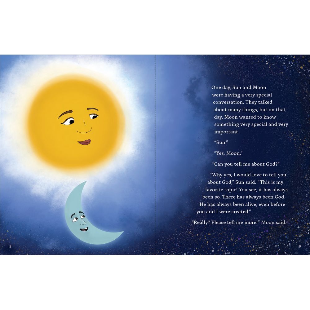 قصة Sun And Moon: A Conversation About God