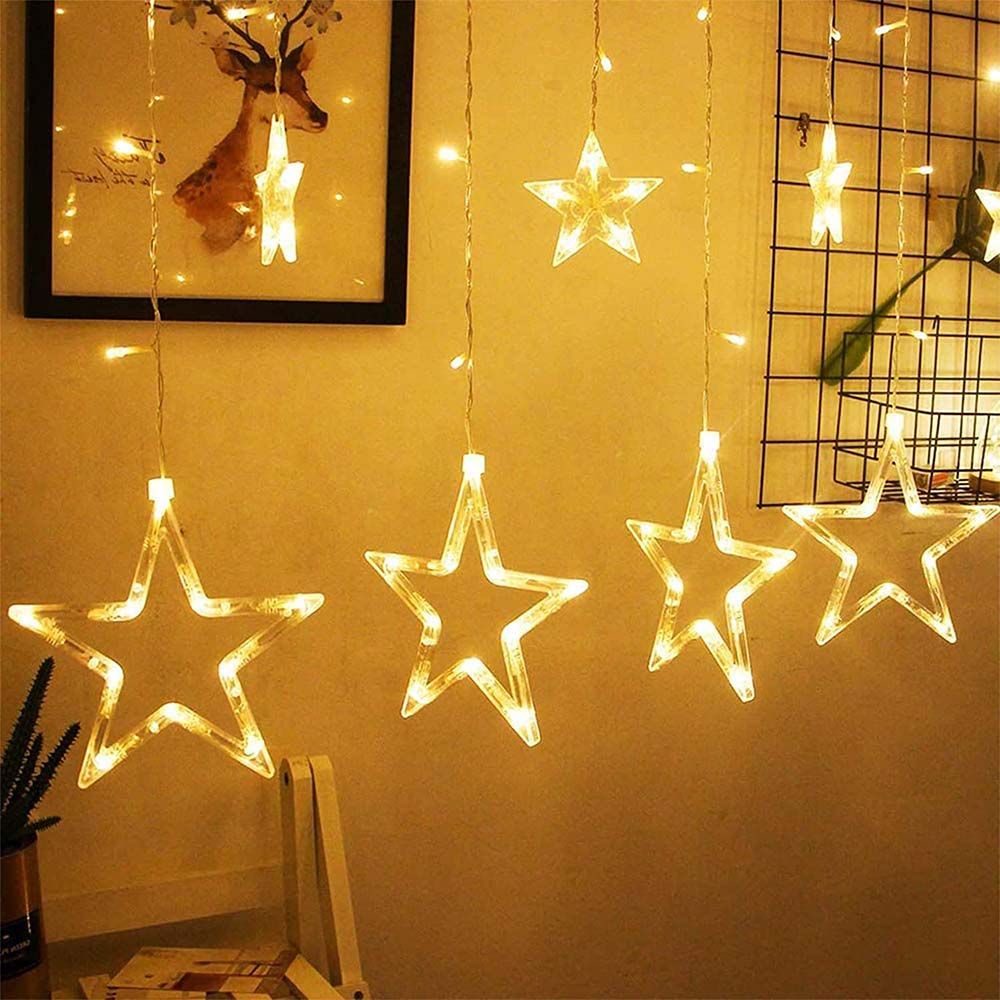 HilalFul - Hanging Star String 3.5m - 12pcs