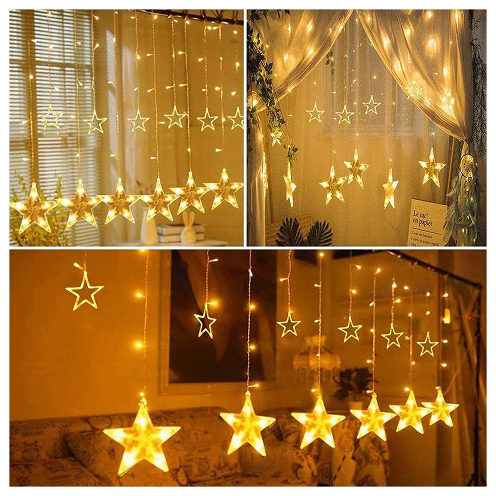 HilalFul - Hanging Star String 3.5m - 12pcs