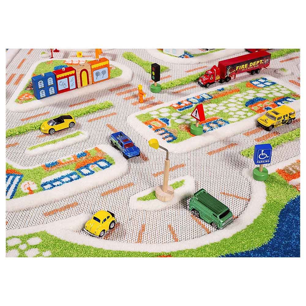 IVI - Mini City Design Educational 3D Carpet Playmat - XL