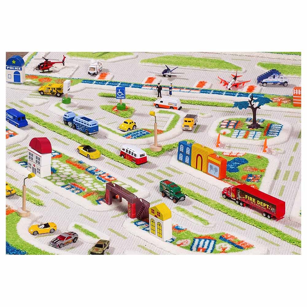 IVI - Mini City Design Educational 3D Carpet Playmat - XL