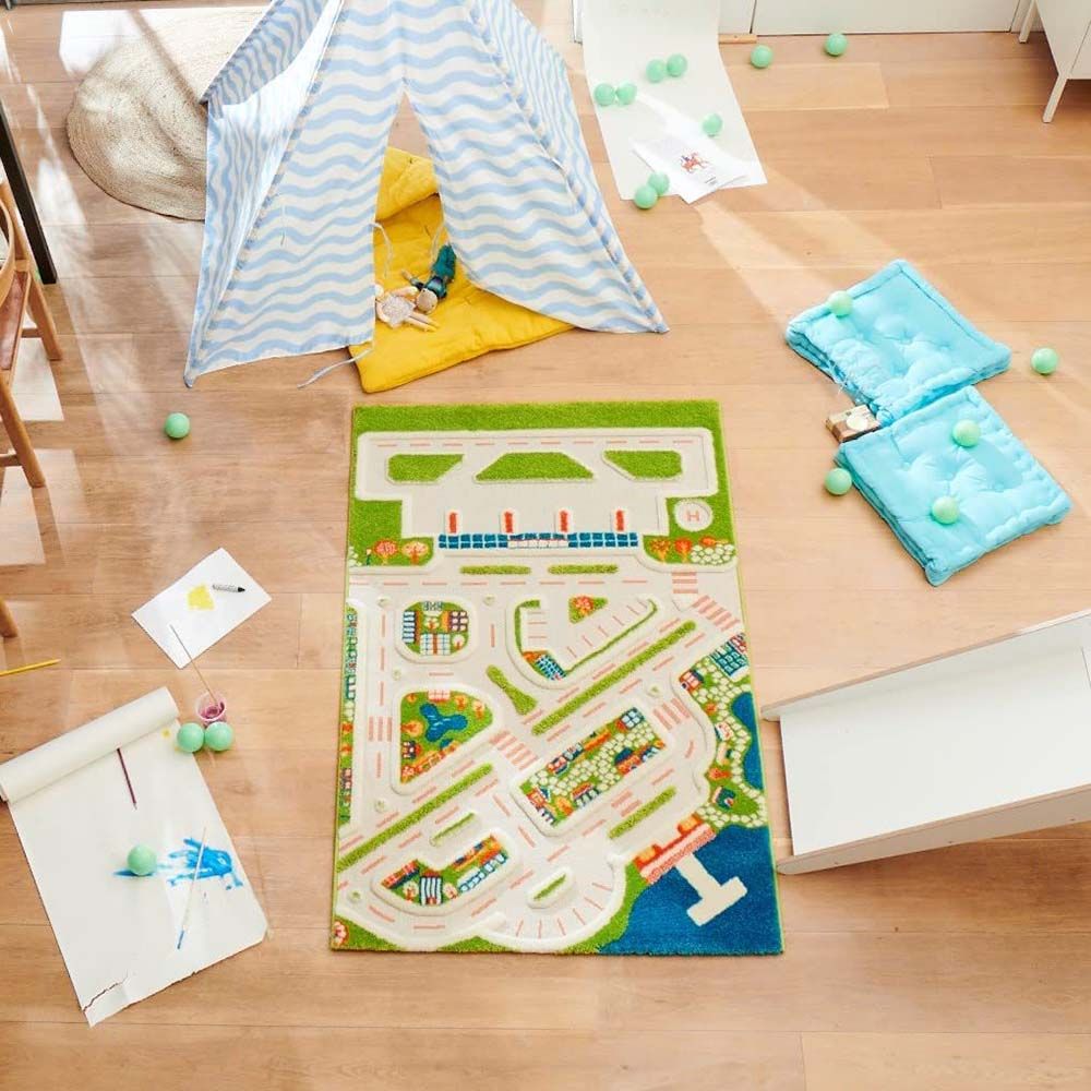 IVI - Mini City Design Educational 3D Carpet Playmat - XL