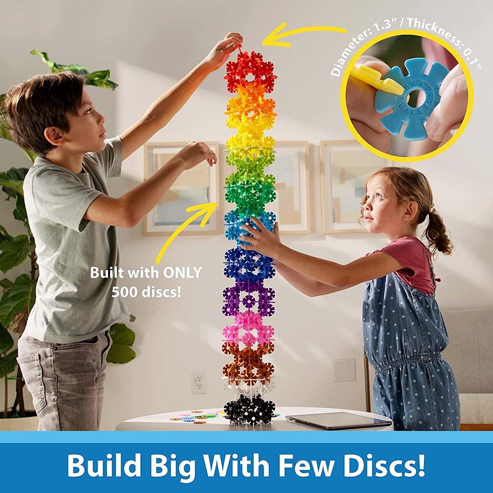 Brain Flakes - Interlocking Plastic Disc Set - 500pcs