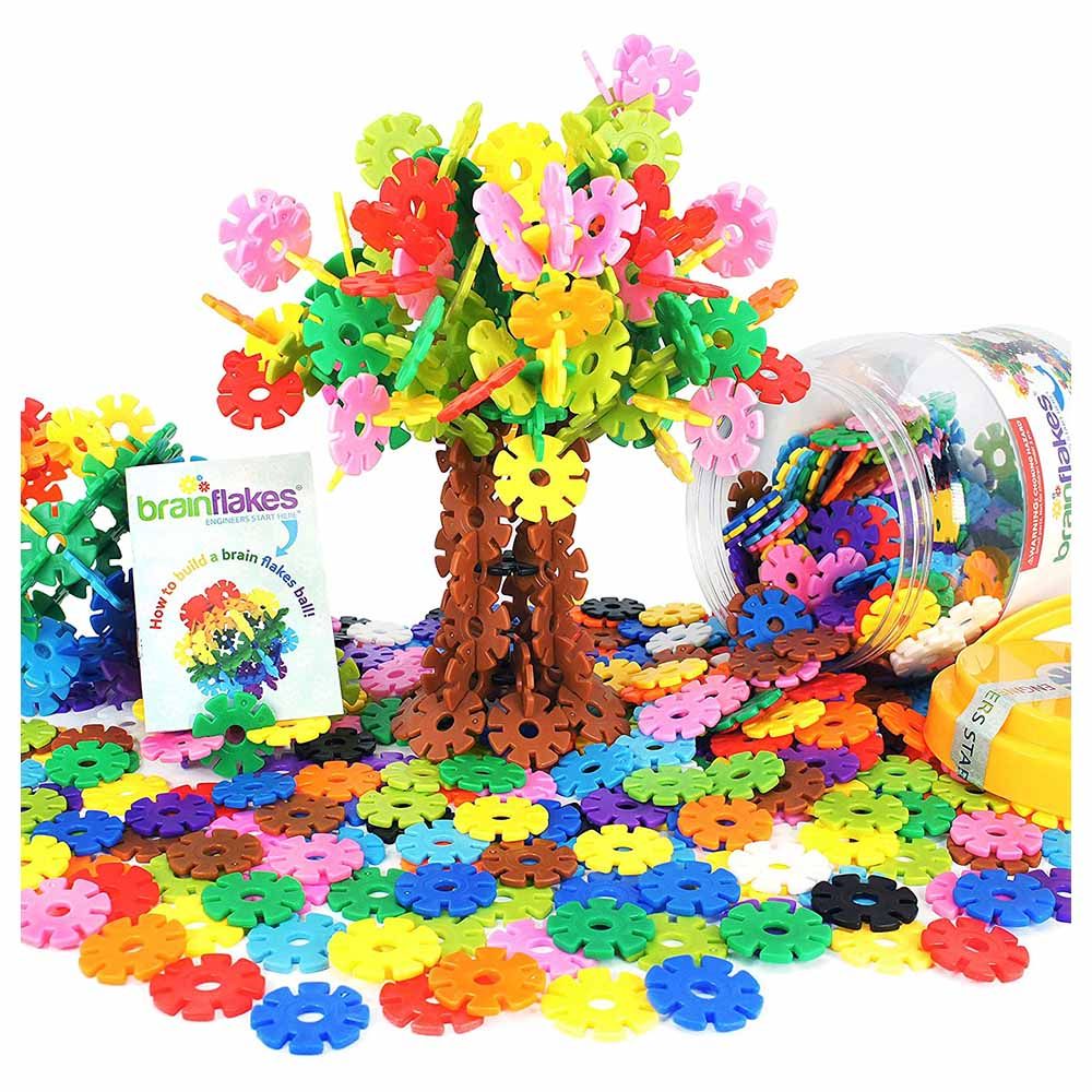 Brain Flakes - Interlocking Plastic Disc Set - 500pcs